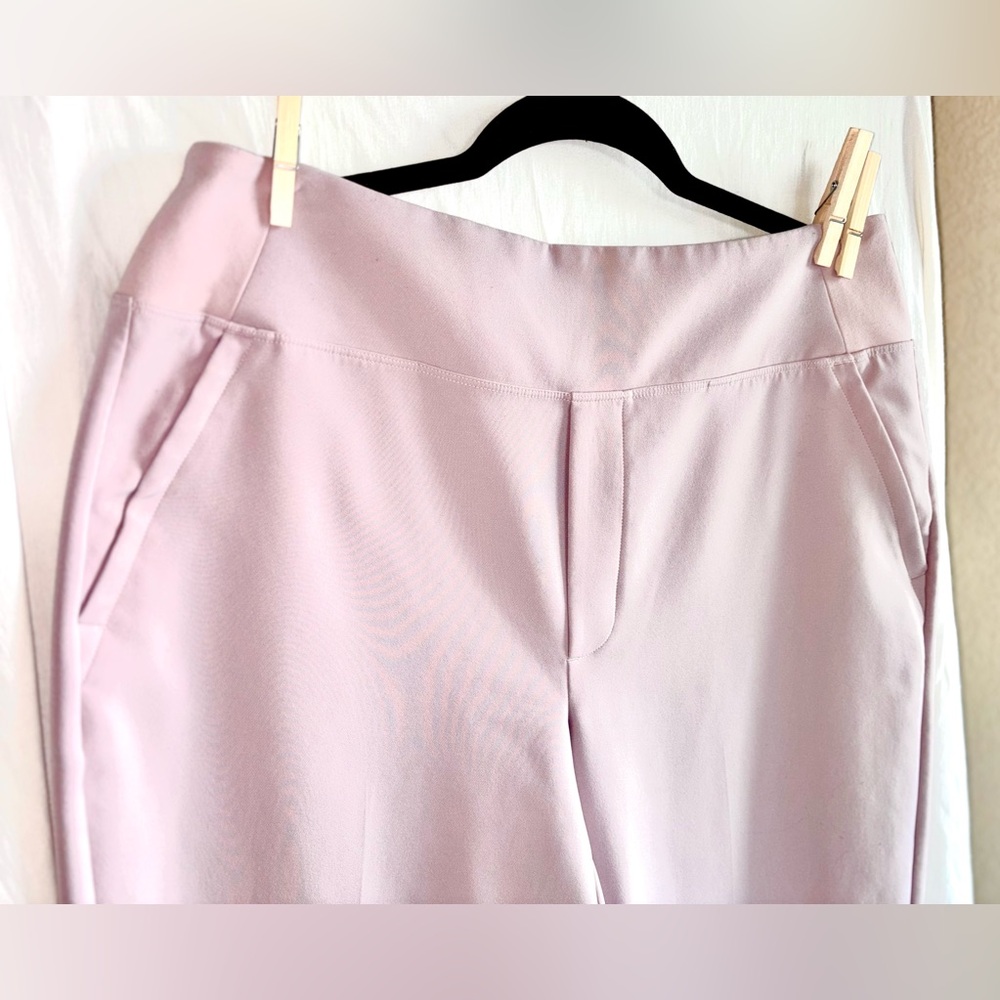 Athleta Women's Endless High Rise pale lavender Pants size 12 - Picture 4 of 16